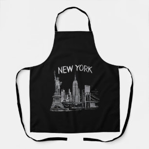 Delantal Regalos de Nueva York para hombres y mujeres Ciuda