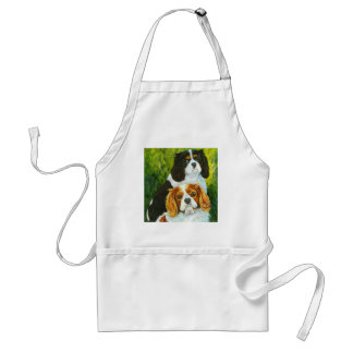 Delantal Regalos de retratos del rey Charles Spaniel