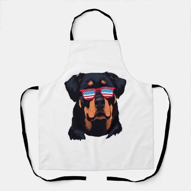 Delantal Regalos de Rottweiler Lovers (Anverso)