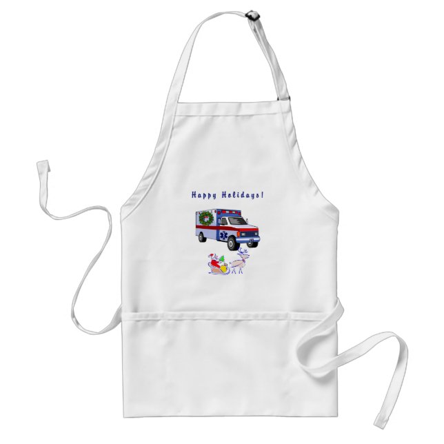 Delantal Regalos del navidad del ccsme (Frente)