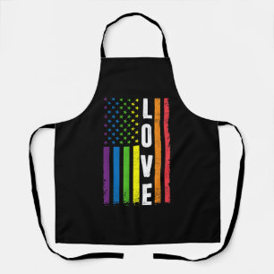 Delantal Regalos del Orgullo Gay Hombres Mujeres LGBT Bande
