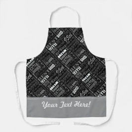 Delantal Regalos personalizados de la fiesta de cumpleaños 