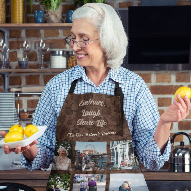 Delantal Regalos personalizados para padres mayores Parejas (Custom Gifts for Older Parents Couples)