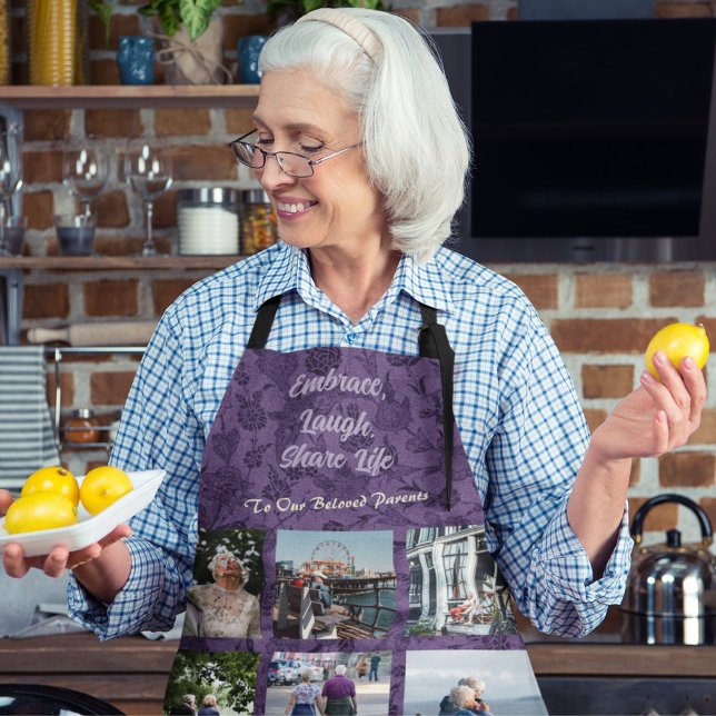 Delantal Regalos personalizados para padres mayores Parejas (Personalized Gifts for Older Parents Couples)