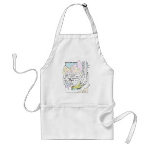 Delantal Regalos y camisetas divertidas de dibujos animados