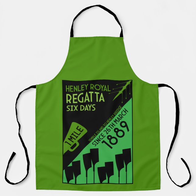 Delantal Regata del río Támesis británico (Anverso)
