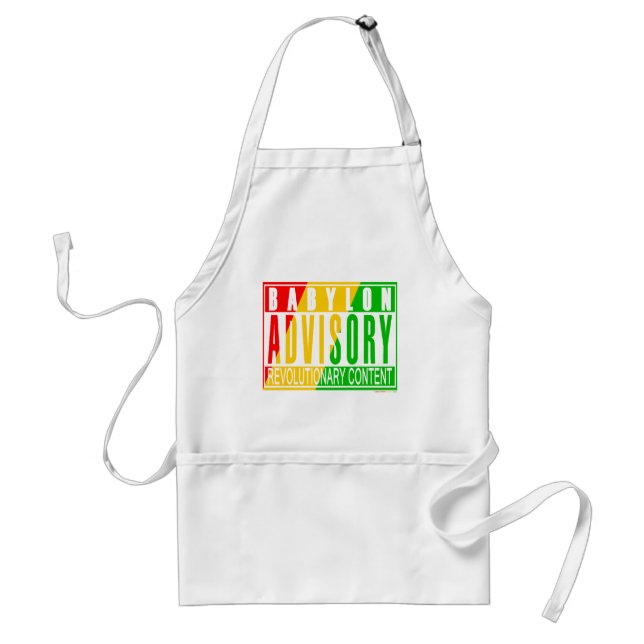 Delantal Reggae de RASTA (Frente)