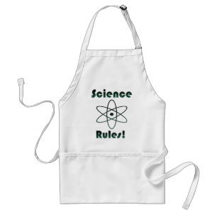 Delantal Reglas de ciencia