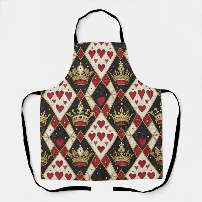 Delantal Reina de Corazones (Anverso)