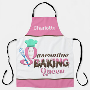 Delantal Reina de Cuarentena Personalizada