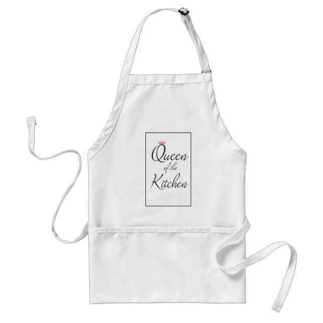 Delantal Reina de la cocina (Frente)