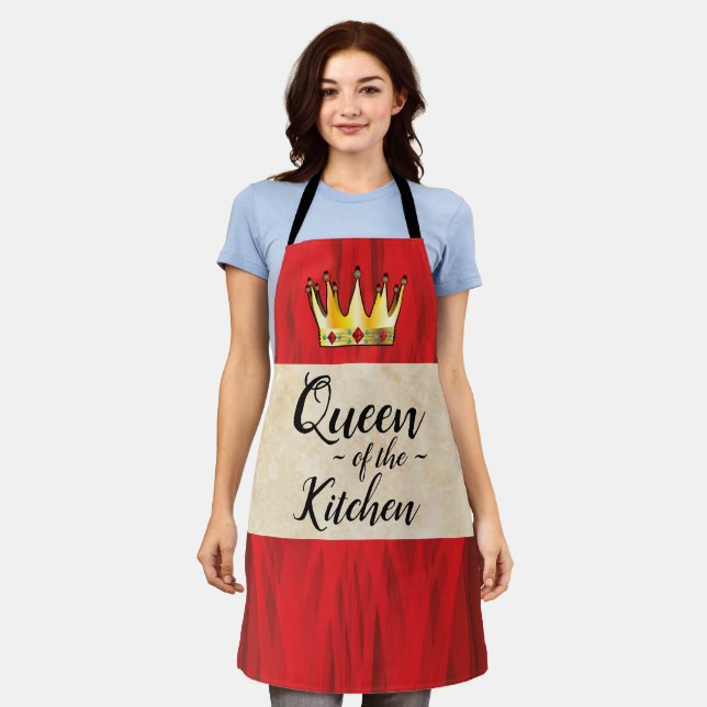 Delantal Reina De La Cocina (Gastado)