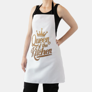 Delantal Reina de la cocina - Diseño elegante