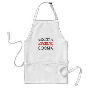 Delantal reina de la cocina japonesa