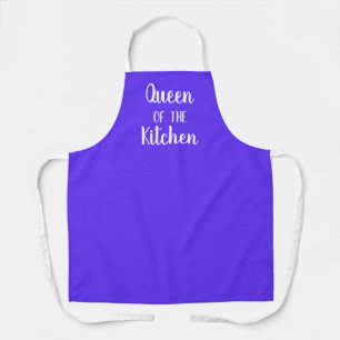 Delantal Reina de la cocina Royal Purple Apron