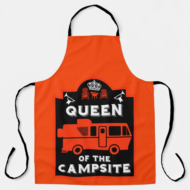 Delantal Reina Del Campamento (Anverso)