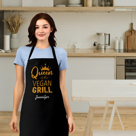 Delantal Reina del Grill Vegan