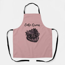 Reina del pastel Apron
