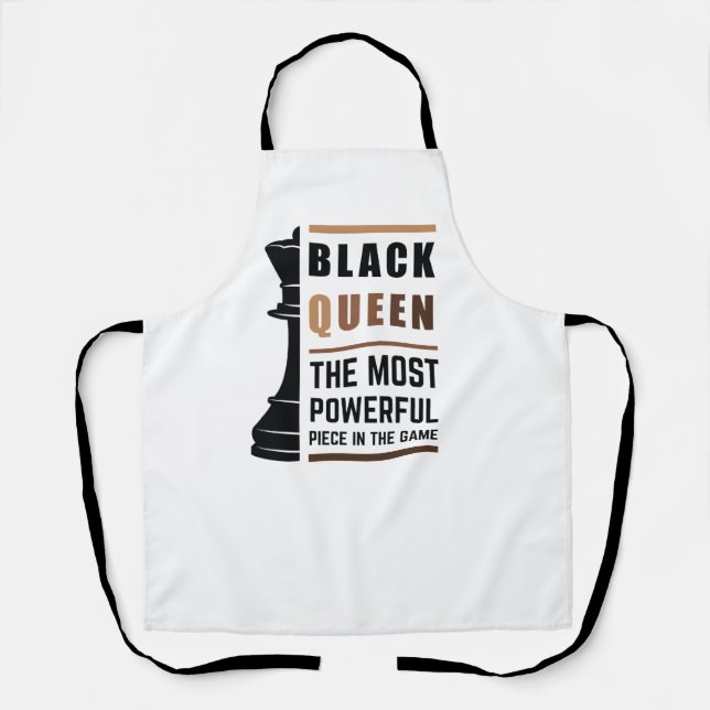 Delantal Reina Negra La Pieza Más Poderosa Del Juego 2 (Anverso)