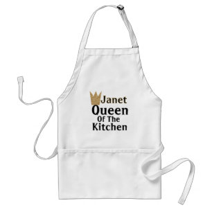 Delantal Reina Personalizada De La Cocina