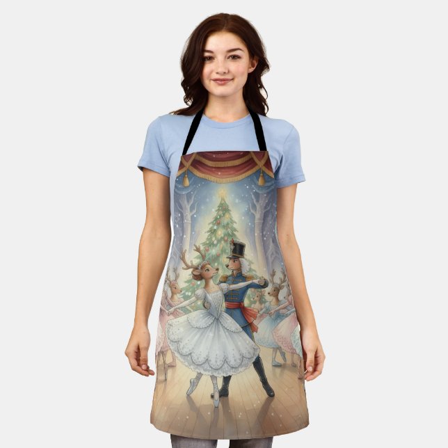 Delantal Reindeer Nutcracker Ballet, Apron (Gastado)