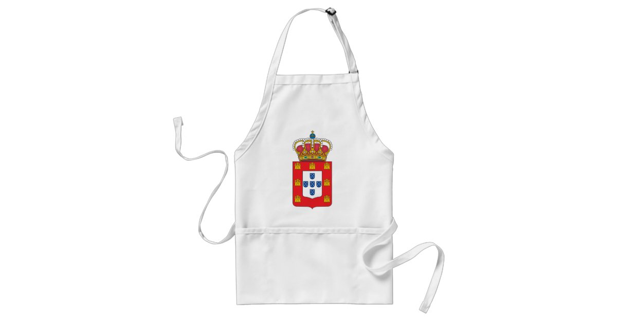 Delantal Reino Del Escudo De Armas De Portugal 1830 Zazzle Es