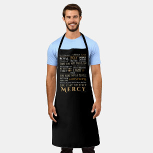 Delantal Religioso Pedro 2:9-10 Apron
