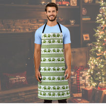 Renos nórdicos y copos de nieve