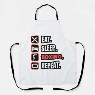 Delantal Repetir el Boxeo de sueño