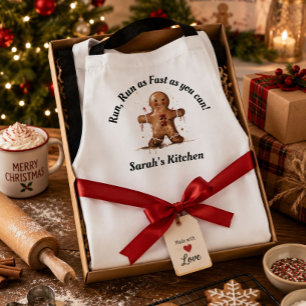 Delantal Repostería de Navidad Personalizada y Divertida de