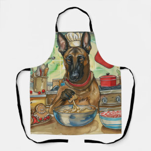Delantal Repostería festiva de vacaciones del Malinoi belga