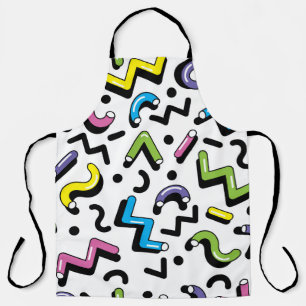 Delantal Reproducción geométrica: patrón de formas de garab