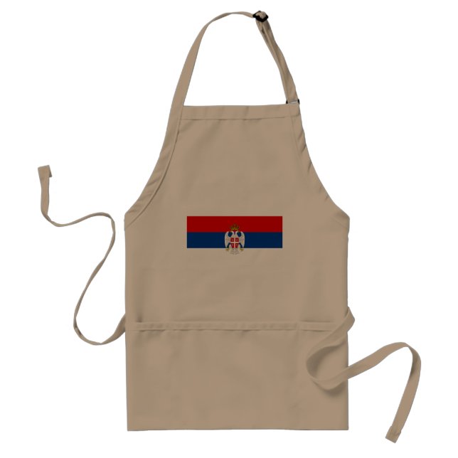 Delantal República del servio Krajina, Croacia (Frente)