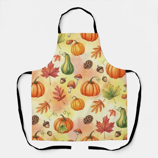 Delantal Resplandor de Otoño (Anverso)