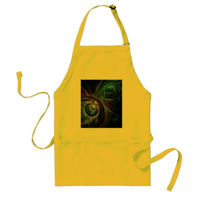 Delantal Resumen de arte de ojo a ojo Apron (Frente)