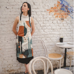 Delantal Resumen de arte retro
