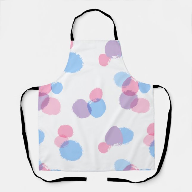 Delantal Resumen de cocina artística en Apron (Anverso)