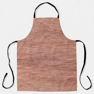Delantal Resumen de diseño gráfico de tablero de madera ant