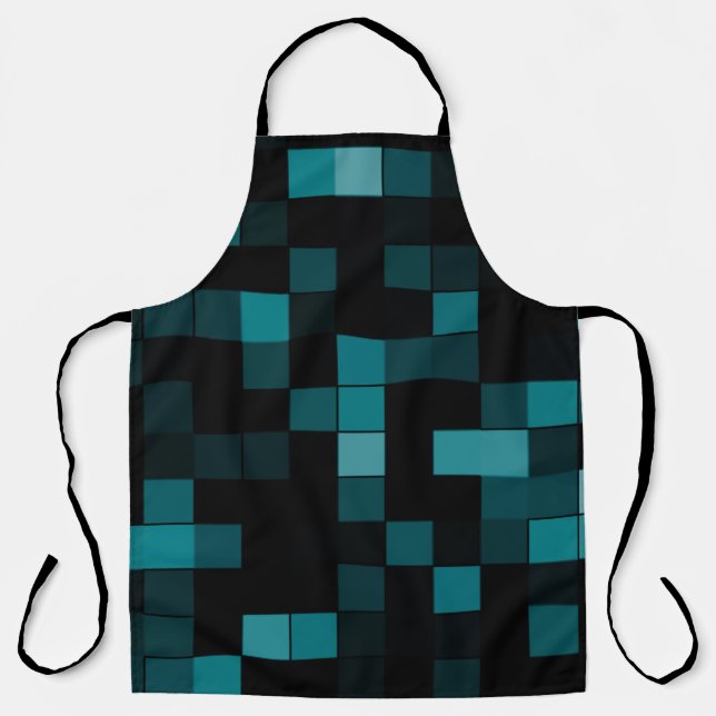 Delantal Resumen de fondo abstracto, envejecido, antiguo, a (Anverso)