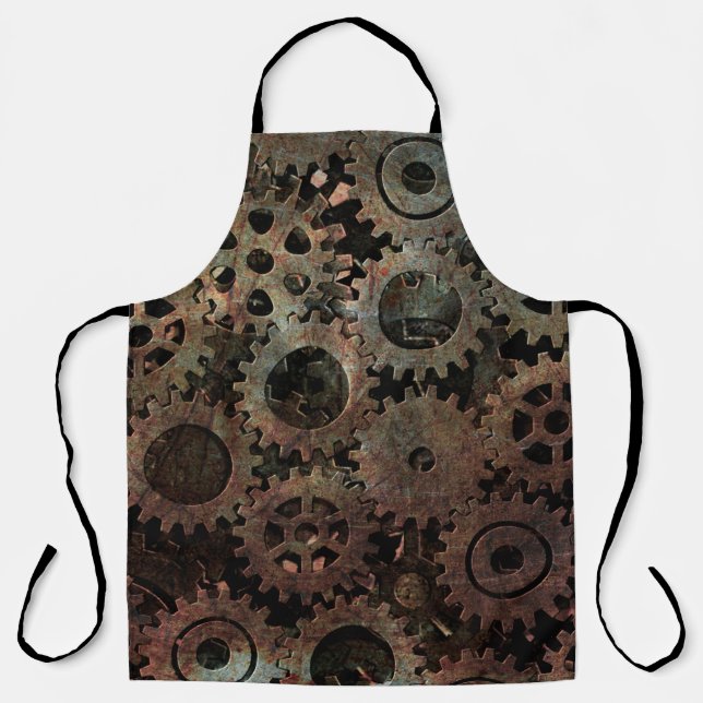 Delantal Resumen de fondo de ejemplo de textura (Anverso)