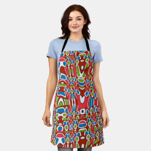 Delantal Resumen de formas, Estilo de máscaras, agregar tex