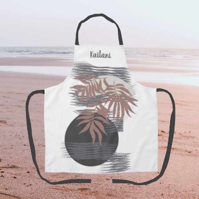 Delantal Resumen del estilo tropical del Boho Apron persona (Subido por el creador)