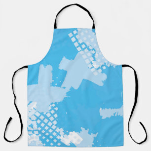 Delantal Resumen del patrón vintage sin fisuras. Color repe