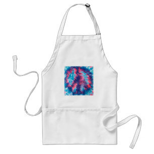Delantal Resumen divertido Pink Purple Blends Peace Sign Ap