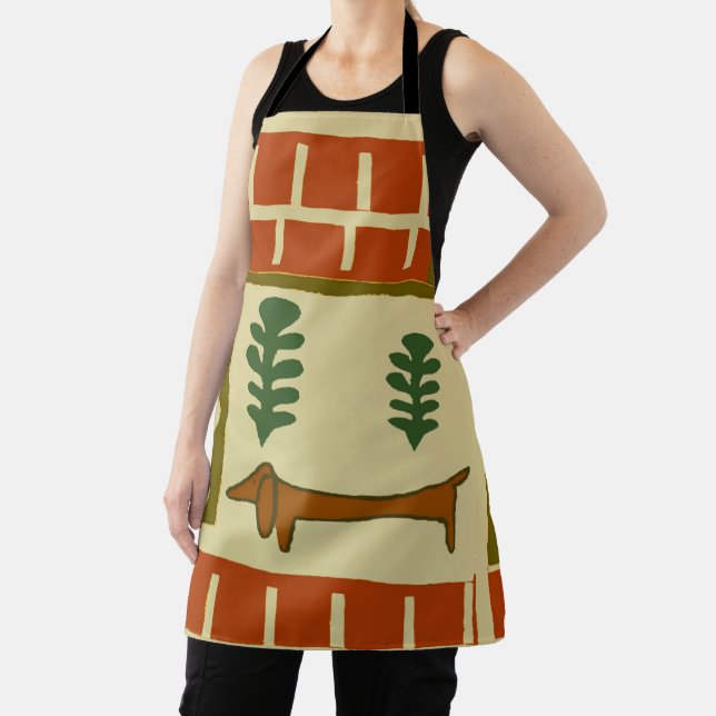 Delantal Resumen Forma, agregar texto, Apron (in situ)
