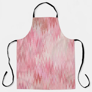 Delantal Resumen Ilustracion de fondo de mosaico rosa