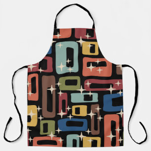 Delantal Resumen moderno Retro Mid Century
