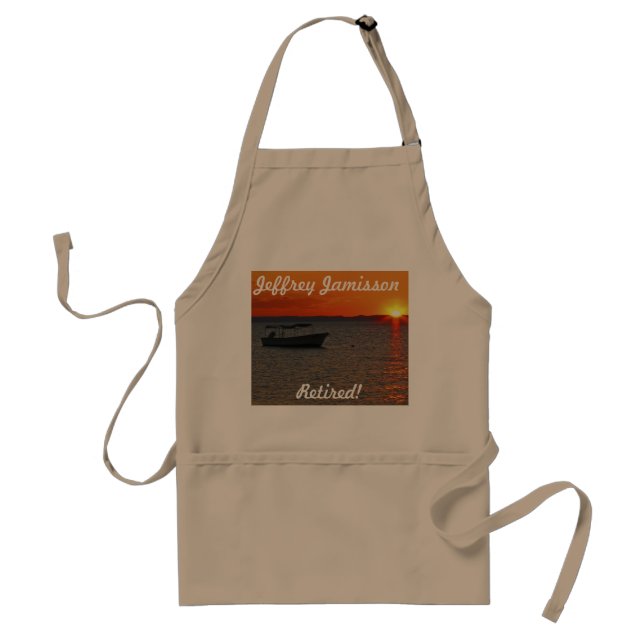 Delantal Retirado - Pescador Apron, Tan (Frente)