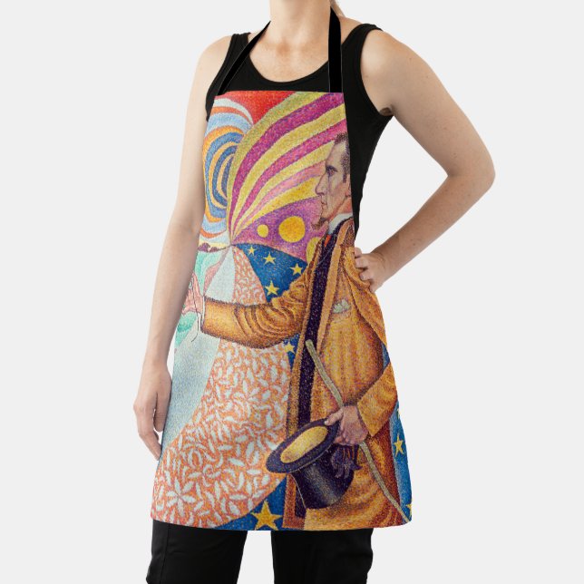 Delantal Retrato de Félix Feneon, Signac (in situ)