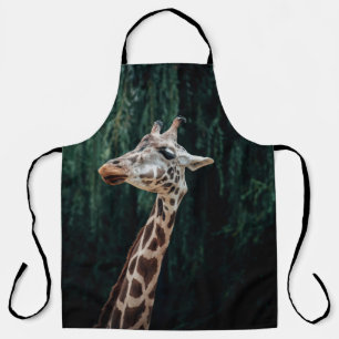 DELANTAL RETRATO DE GIRAFFE CUTE